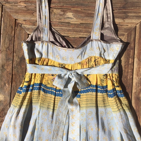 🌿 Johnny Was Floral Silk Tunic Tank/Dress - Picture 9 of 10